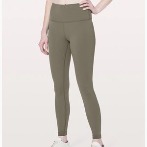 Lululemon Wonder Under Legging (Dark Olive)